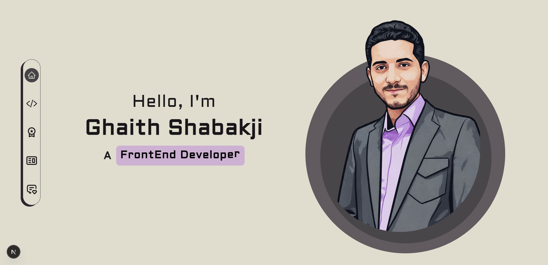 My Portfolio If you like my website, feel free to leave me a message :)